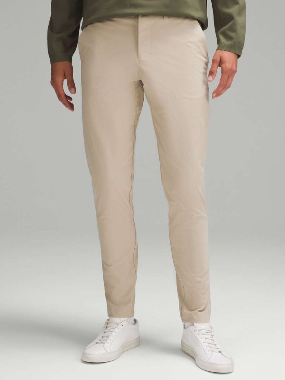 Lululemon Men's ABC Slim-Fit Trouser 32" *Warpstreme - Khaki Size 32